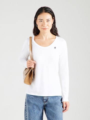 G-STAR - Camisa em branco: frente