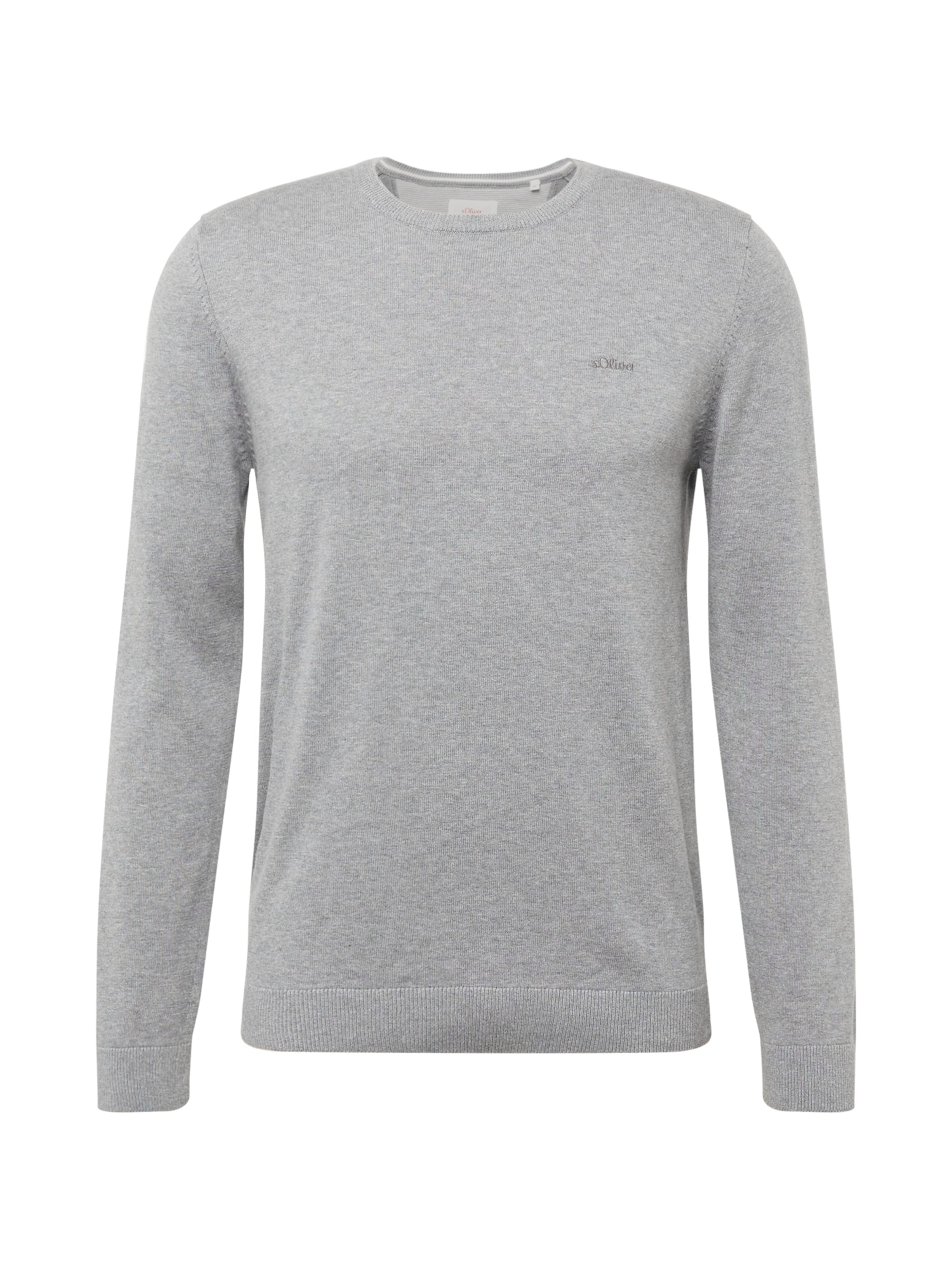 s.Oliver Pullover in Grau: Vorderseite