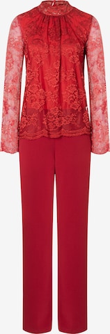 Ana Alcazar Jumpsuit 'Cenura' in Rot: Vorderseite