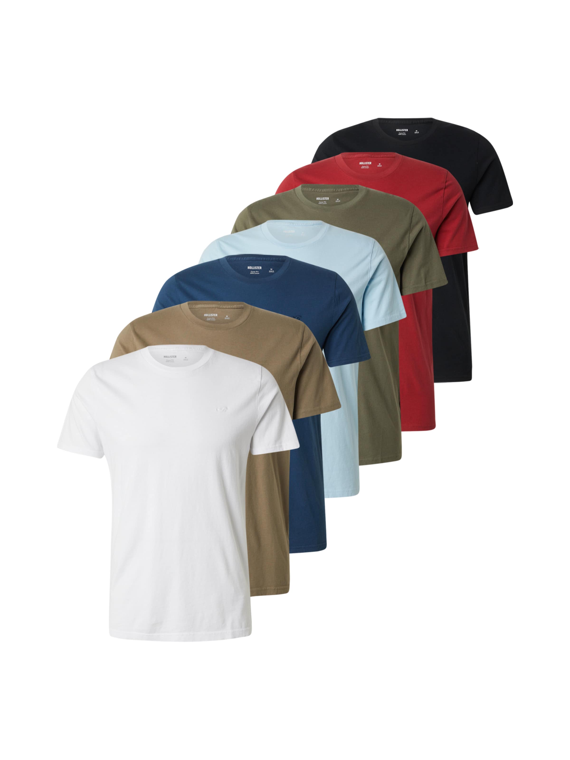 HOLLISTER Tričko - Béžová: predná strana