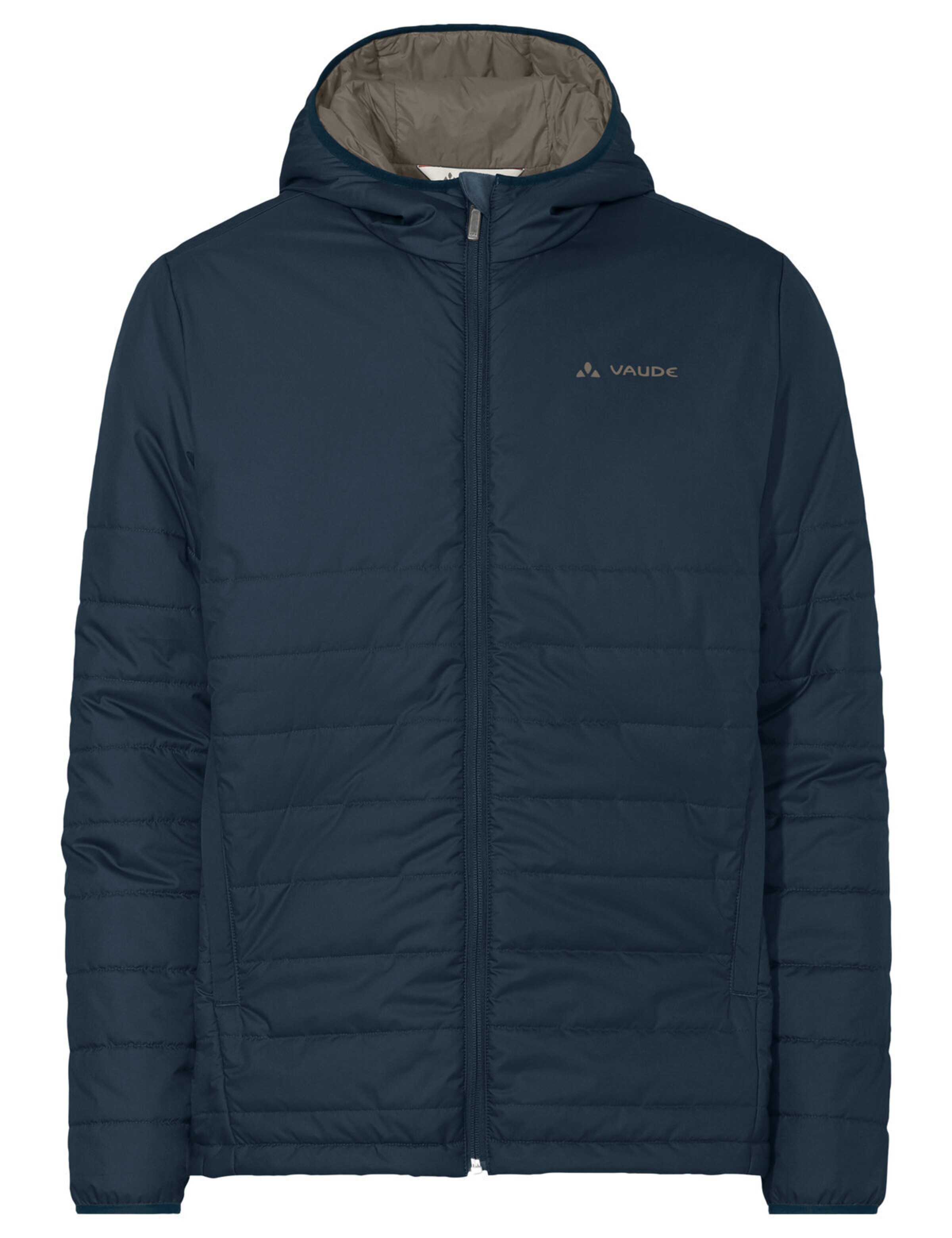 VAUDE Tesino Hooded Jacket in Blau: Vorderseite