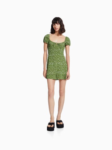 Bershka Dress in Green