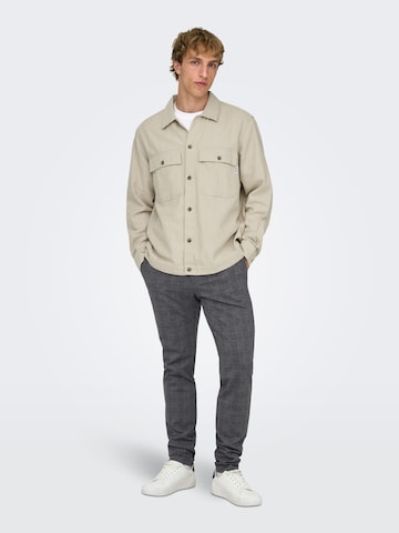 Only & Sons Baggy Trousers 'MARK' in Black: front