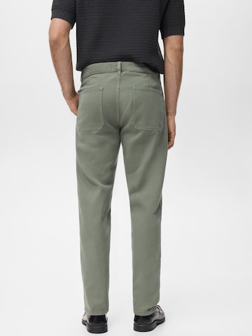 MANGO MAN Regular Jeans 'CHET' in Green