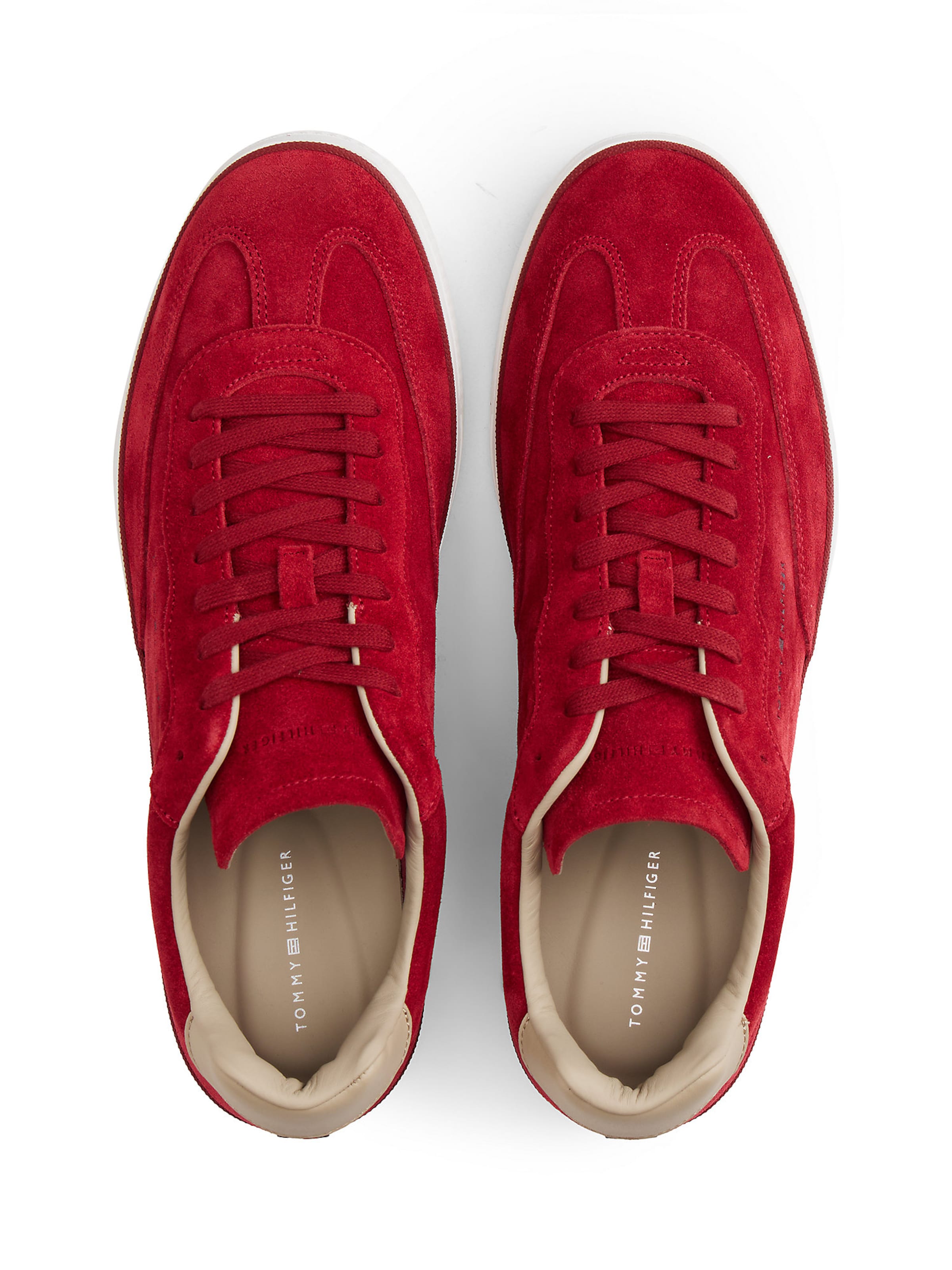 TOMMY HILFIGER Sneaker in Rot