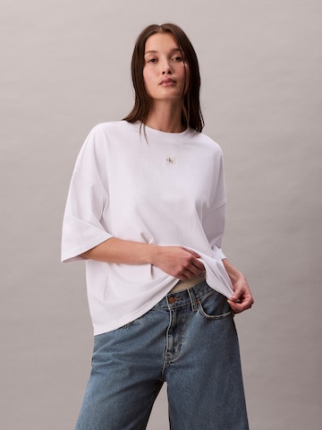 Calvin Klein Jeans Μπλουζάκι σε λευκό