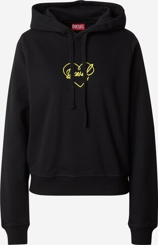 Sweat-shirt 'REGGY' DIESEL en noir : devant