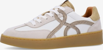 MANFIELD Sneaker in beige / braun, Produktansicht