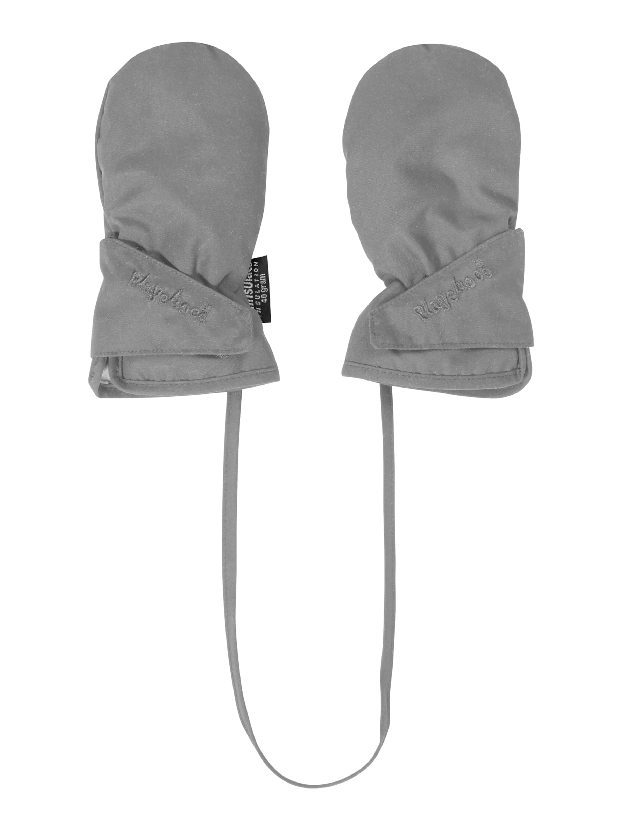 PLAYSHOES Rękawiczki w kolorze szary: przód