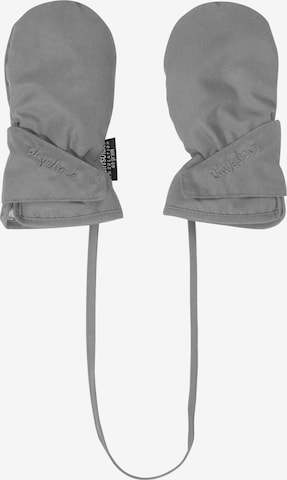 Gants PLAYSHOES en gris : devant