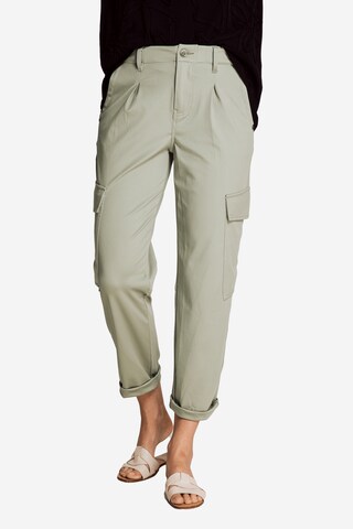 Zhrill Cargo Pants in Green: front