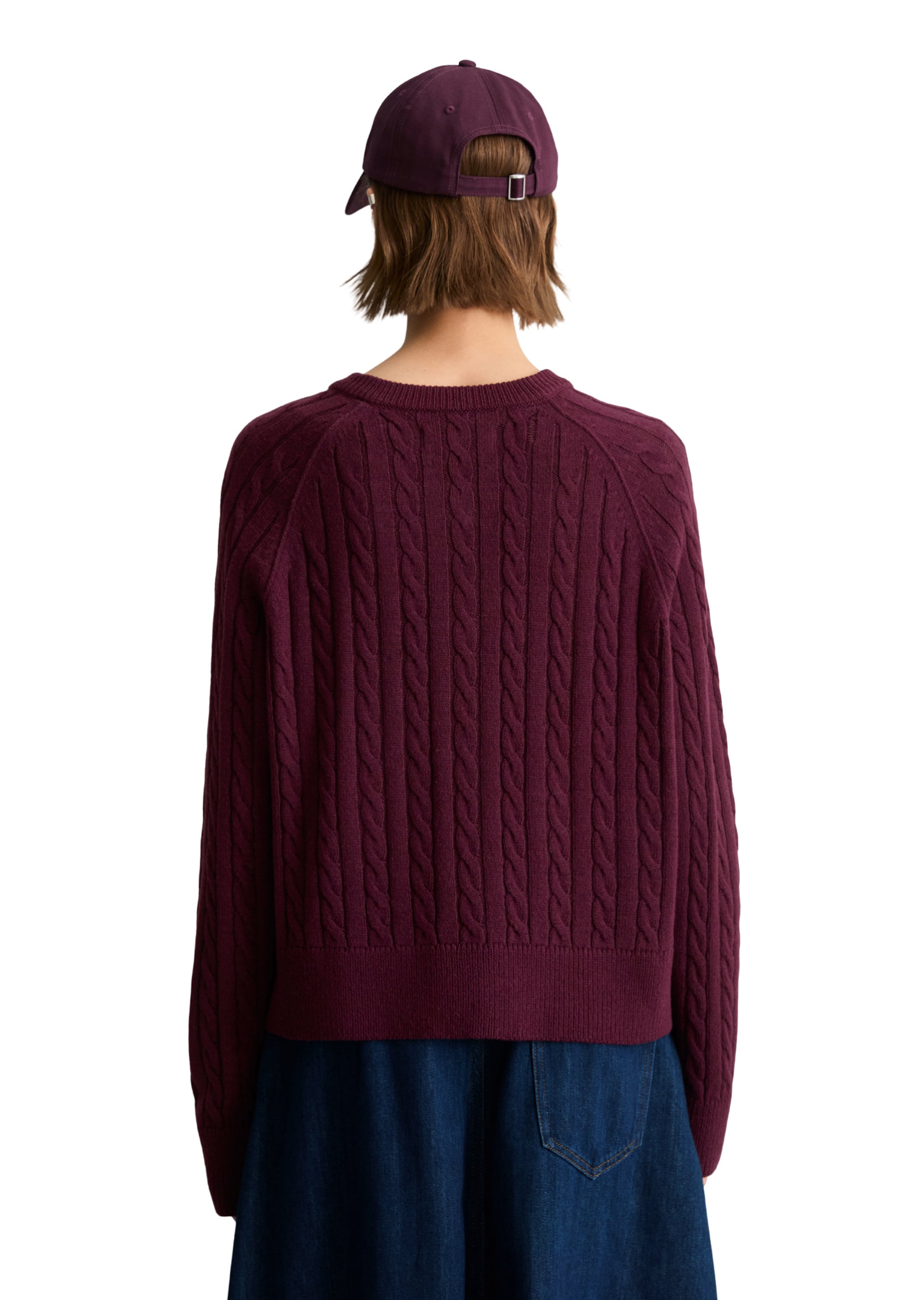 Cardigan Marc O'Polo DENIM en rouge