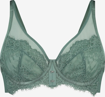 Hunkemöller T-Shirt BH 'Bella' in Grün: predná strana