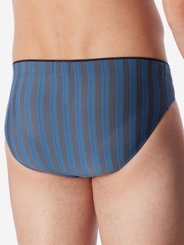 SCHIESSER Minislip ' Long Life Soft ' in Blau