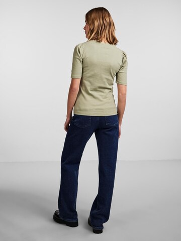 PIECES Shirt 'Ruka' in Groen