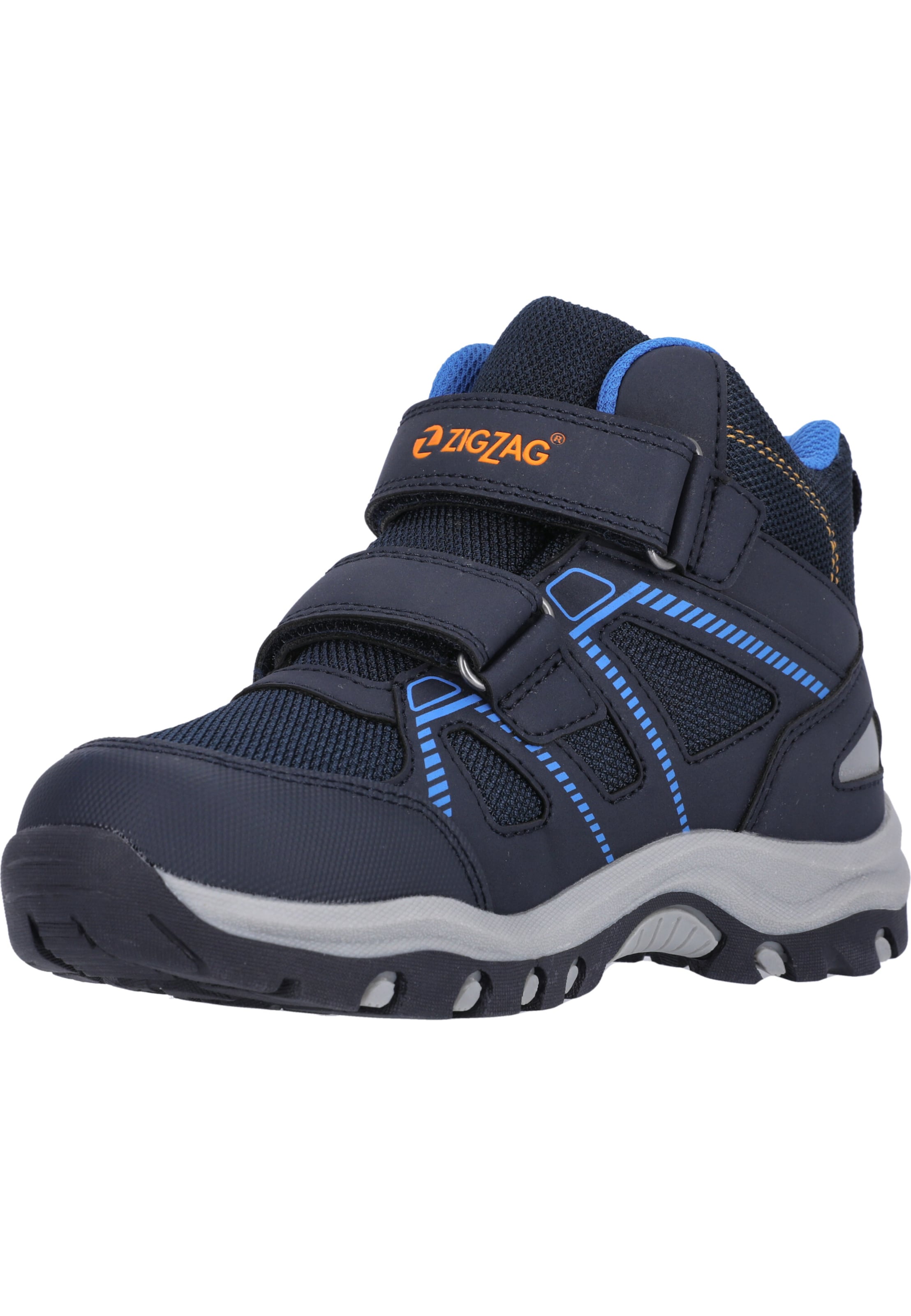 ZigZag Boots 'Purhang' in Blue: front
