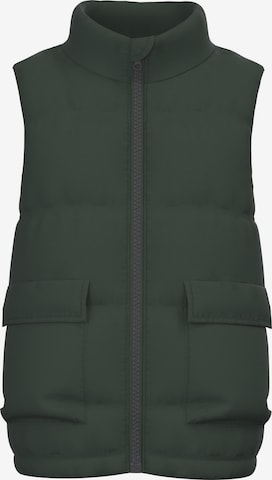 NAME IT Vest in Green: front