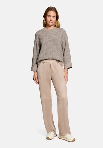 Pull-over Betty & Co en marron
