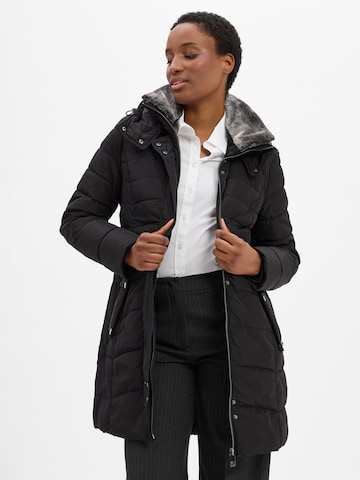 Franco Callegari Wintermantel in Zwart: voorkant