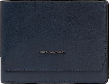 Piquadro Tegnebog i blå: forside