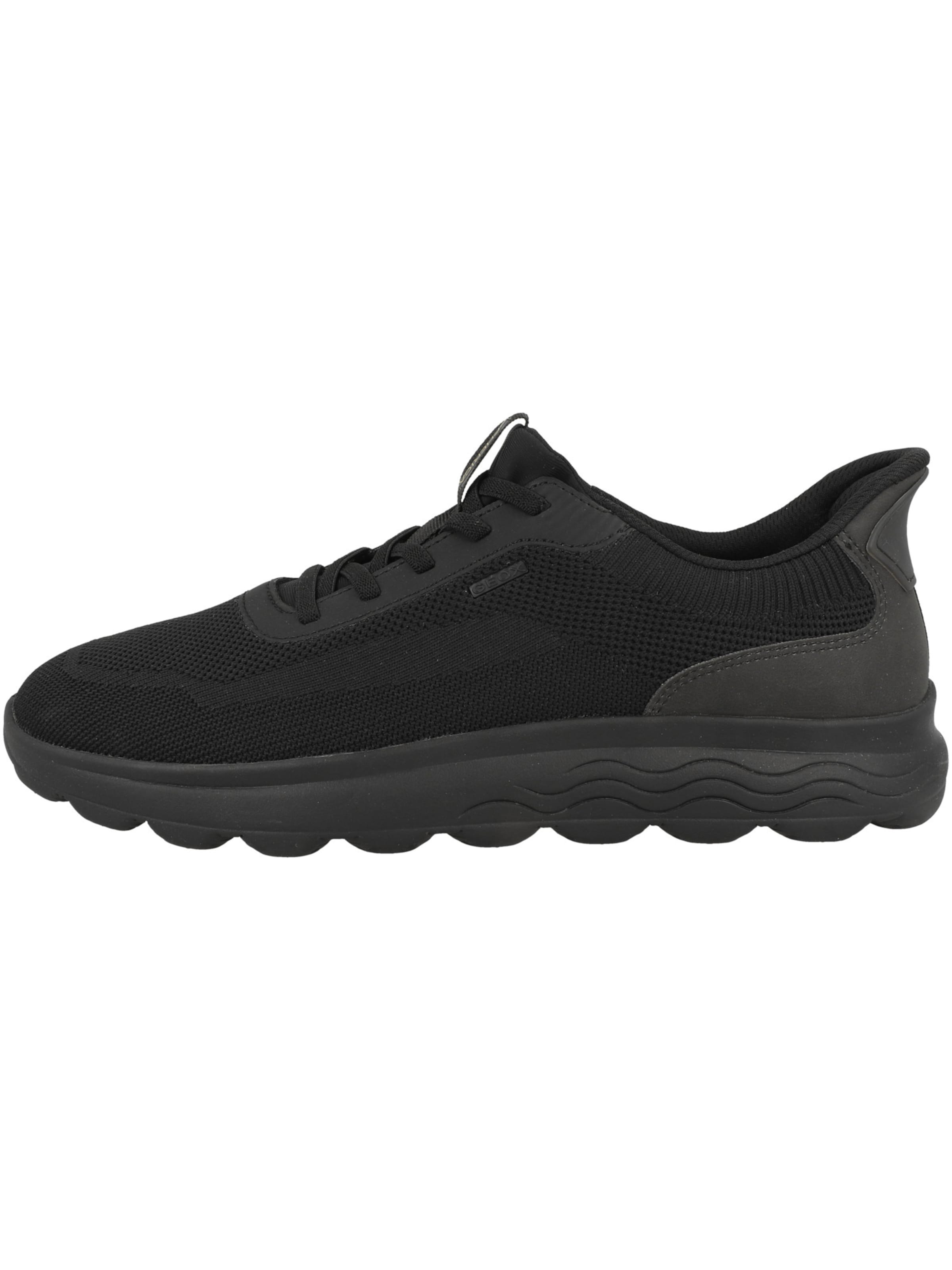 Sneaker bassa di GEOX in nero: frontale