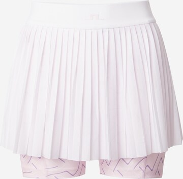 J.Lindeberg Sports skirt 'Caitlin' in White: front