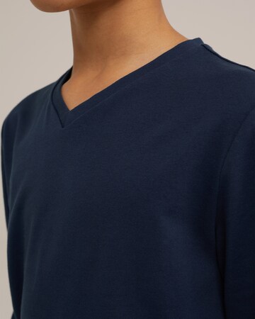 T-Shirt WE Fashion en bleu