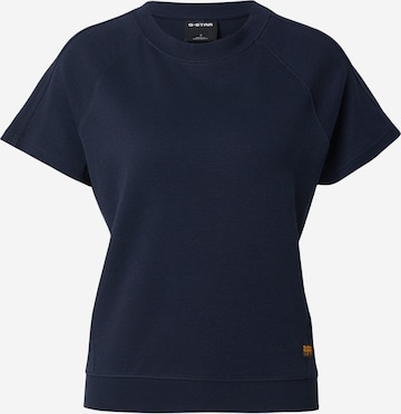 Tricou de la G-STAR pe albastru: față