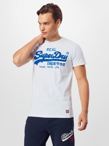 Superdry T-Shirt in Weiß: predná strana