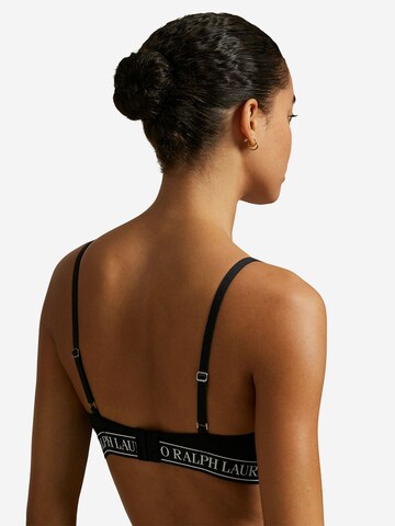Triangle Soutien-gorge ' Polo Essentials ' Polo Ralph Lauren en noir