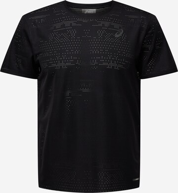 T-Shirt fonctionnel 'VENTILATE 2.0' ASICS en noir : devant