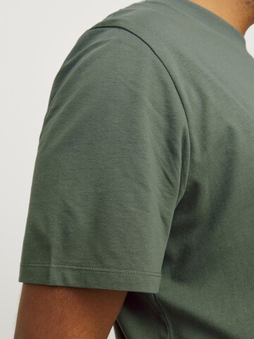 žalia Jack & Jones Plus Marškinėliai 'JJEBRADLEY'