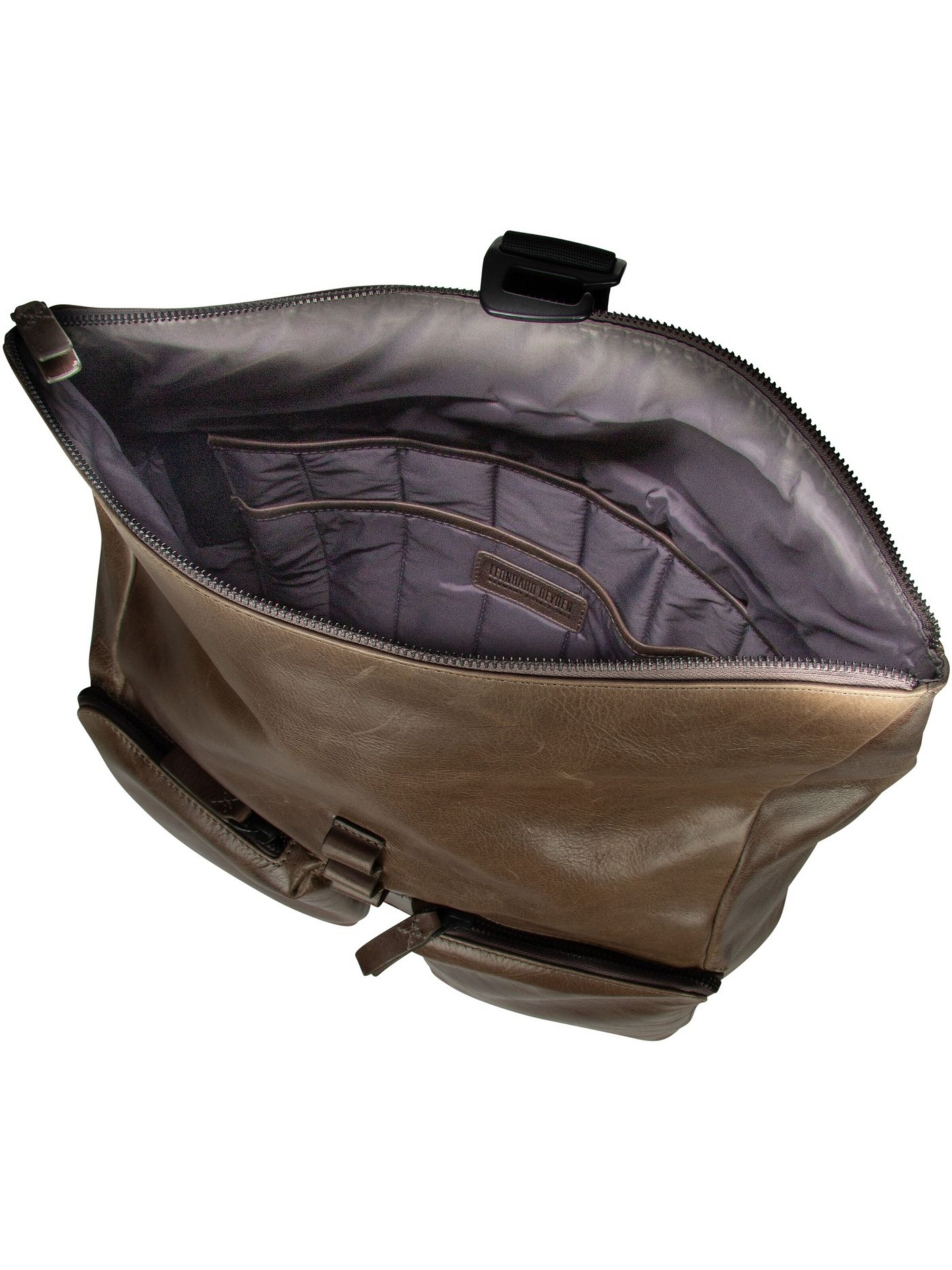 LEONHARD HEYDEN Schoudertas 'Porto' in Bruin