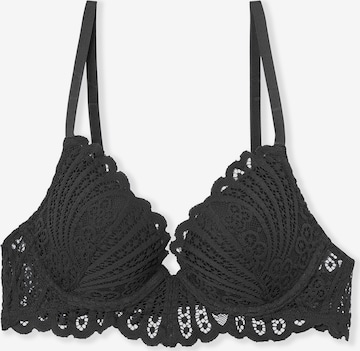 ETAM BH 'ETREINTE' in Schwarz: Vorderseite