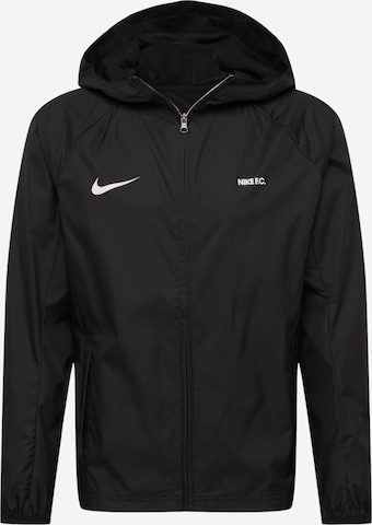 Giacca di mezza stagione di Nike Sportswear in nero: frontale