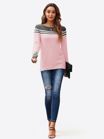 Imily Bela Pullover i pink