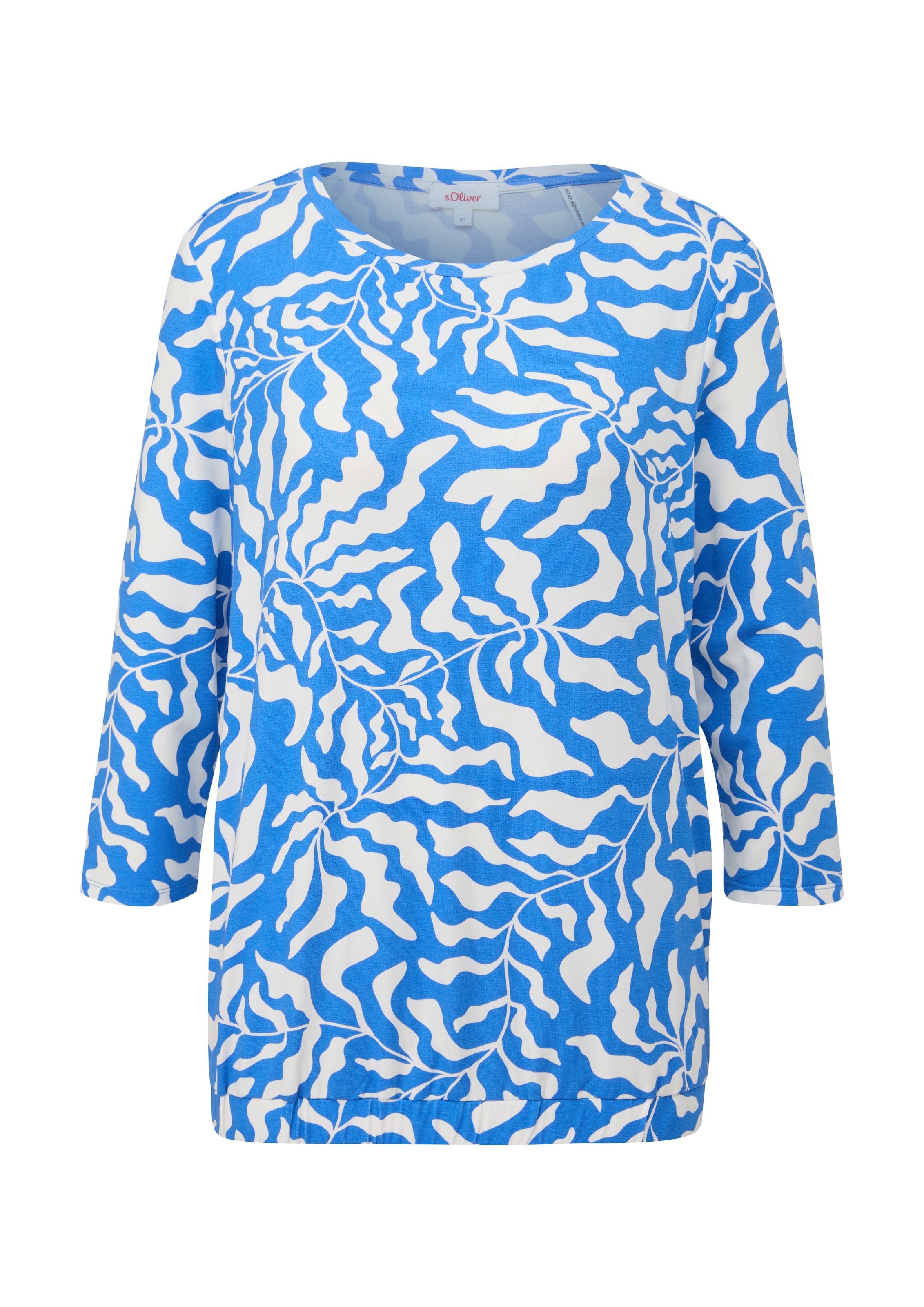 T-shirt s.Oliver en bleu : devant