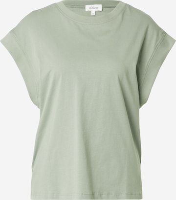 s.Oliver T-Shirt in Grün: Vorderseite