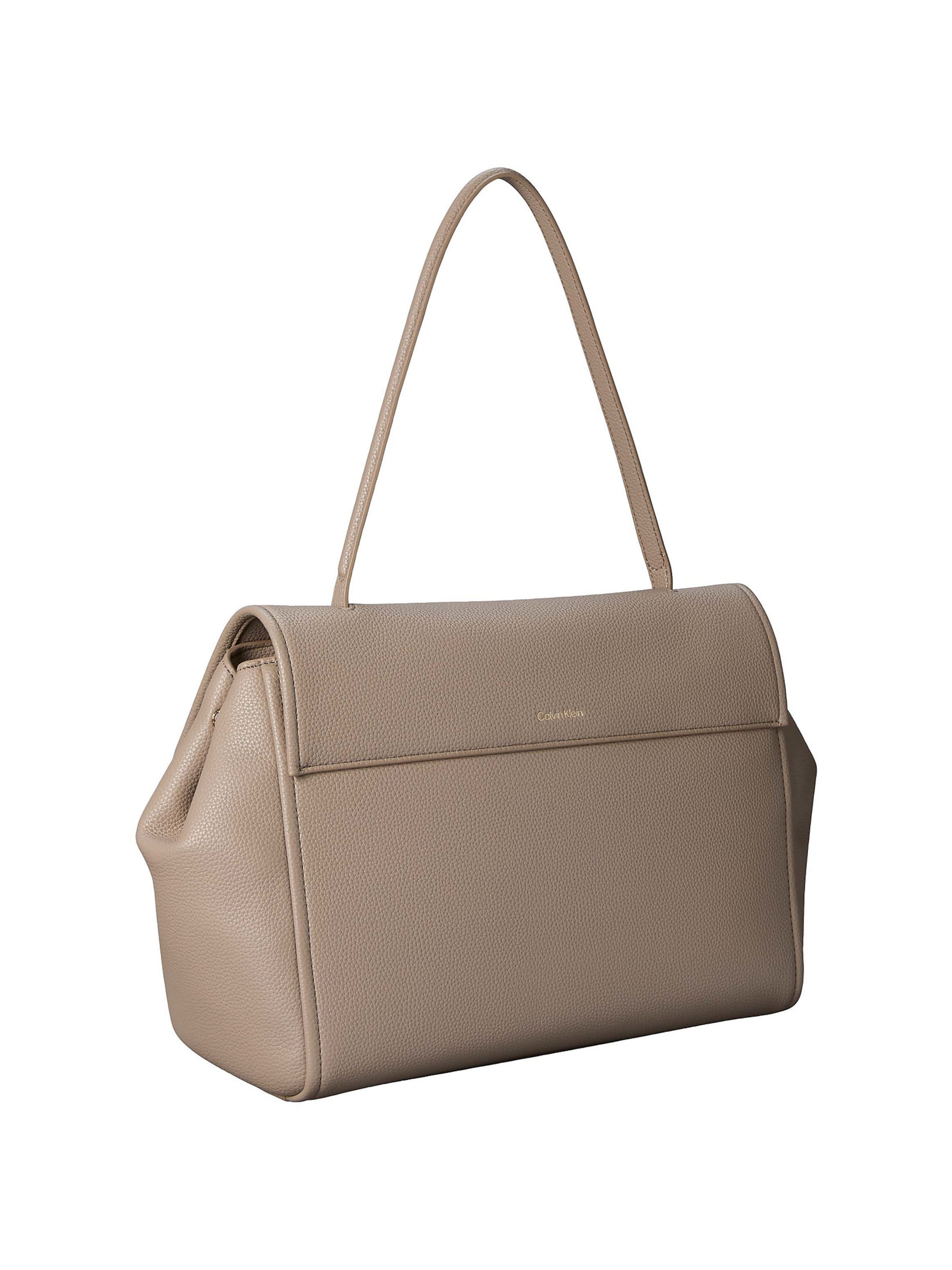 Calvin Klein Schoudertas in Beige