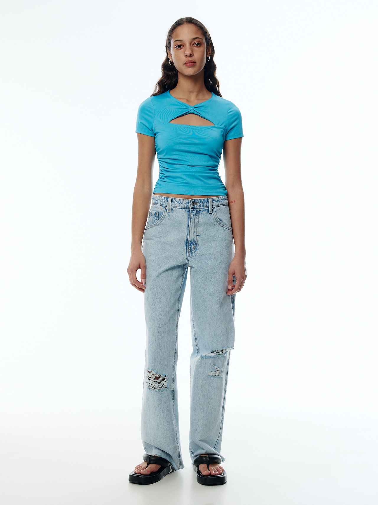 EDITED Produkte Shirt 'Verona' blau