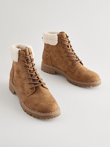 Bottines à lacets 'Forever Comfort®' Next en marron