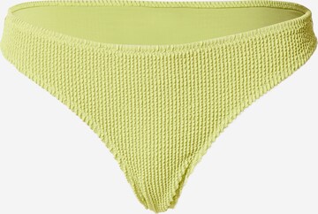 Pantaloncini per bikini 'AVA' di WEEKDAY in verde: frontale