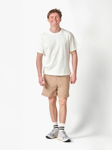 Klitmøller Collective Regular Broek ' Bertram ' in Beige