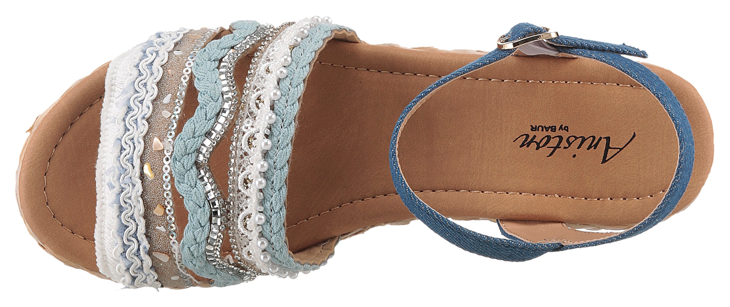 Aniston Sandals in Blue