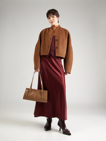 Jupe 'Nicolette Ullas' MSCH COPENHAGEN en rouge