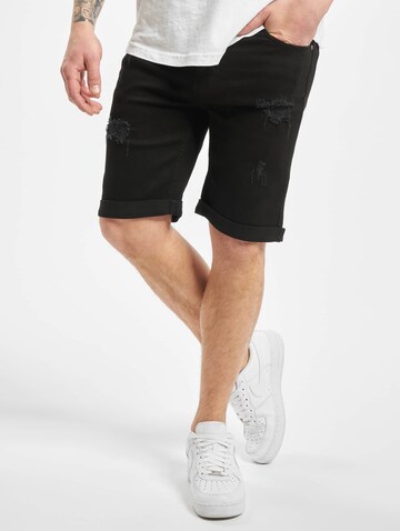 Denim Project Regular Shorts 'Mr. Orange' in Schwarz