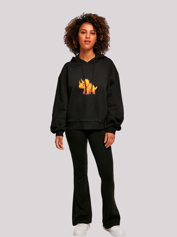 Sweat-shirt 'Cute Triceratops Dinosaur Toy' F4NT4STIC en noir