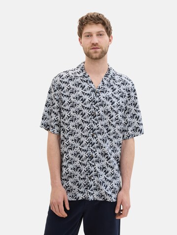 TOM TAILOR Regular fit Overhemd in Blauw: voorkant