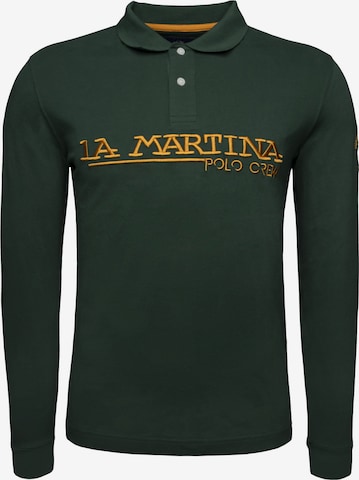 Maglietta di La Martina in verde: frontale