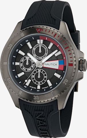 NAUTICA Analogt ur i sort: forside